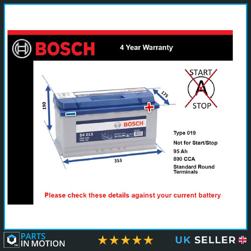 Car battery s4013 - s4013, bosch