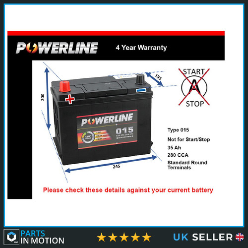 Car battery 015 powerline - car,