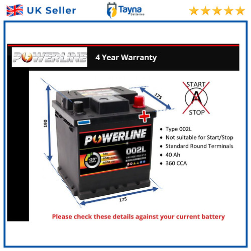 Car battery 002l - car, powerline
