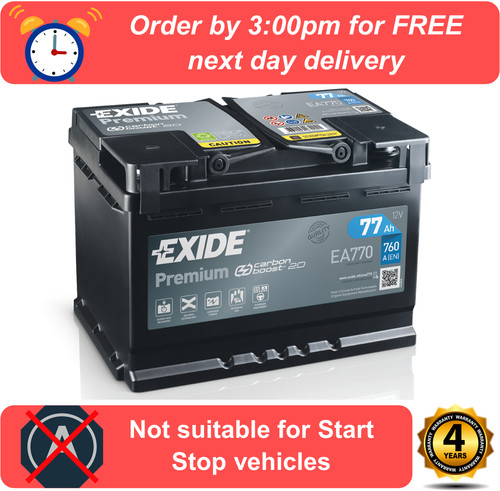 Ea770 exide premium car - exide,