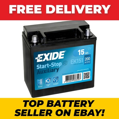 Exide ek151 agm - exide, 12v