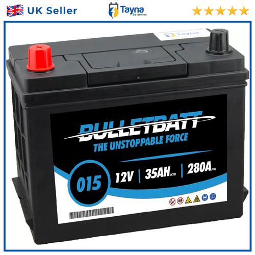 Car battery 015 bulletbatt - 015,