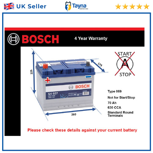 Car battery s4027 - car,