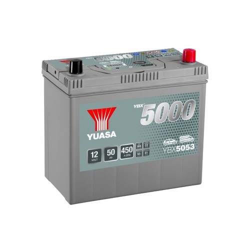 Yuasa car battery ybx5053 12v - battery,
