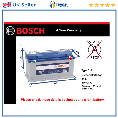 Car battery s4013 bosch - car,