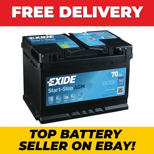 Exide 096 agm car van - 096, battery